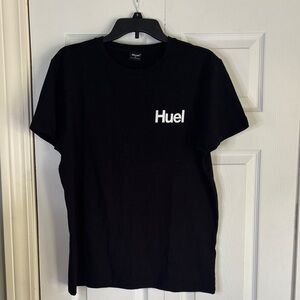 HUE Classic Black Short Sleeve Tee